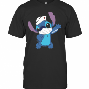 Stitch Wear Face Mask Tattoos Nurse T-Shirt