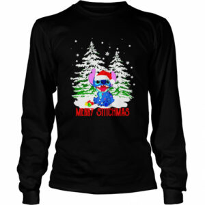 Stitch santa merry stitchmas Christmas shirt