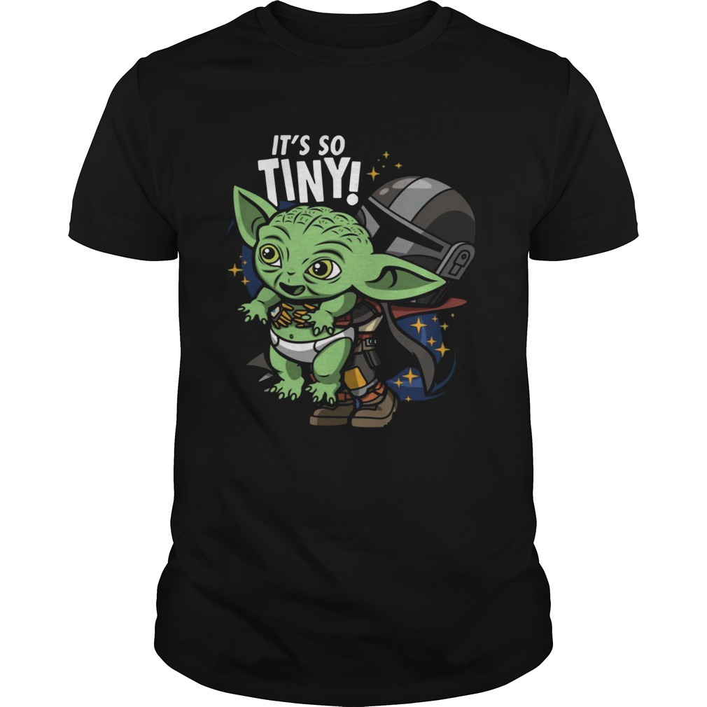 Stormtrooper and Baby Yoda Its So Tiny shirt Stormtrooper and Baby Yoda Its So Tiny shirt
