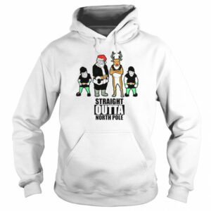 Straight Outta North Pole straight outta North Pole Christmas shirt 3