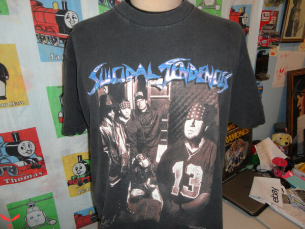 Suicidal Tendencies T-Shirt For Life 1994 Concert Tour Music