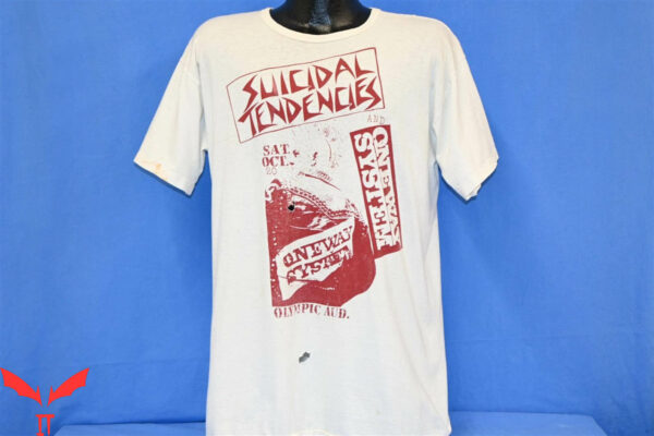 Suicidal Tendencies T-Shirt One Way System Concert Music