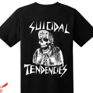 Suicidal Tendencies T-Shirt ST Skull Tee Shirt Music