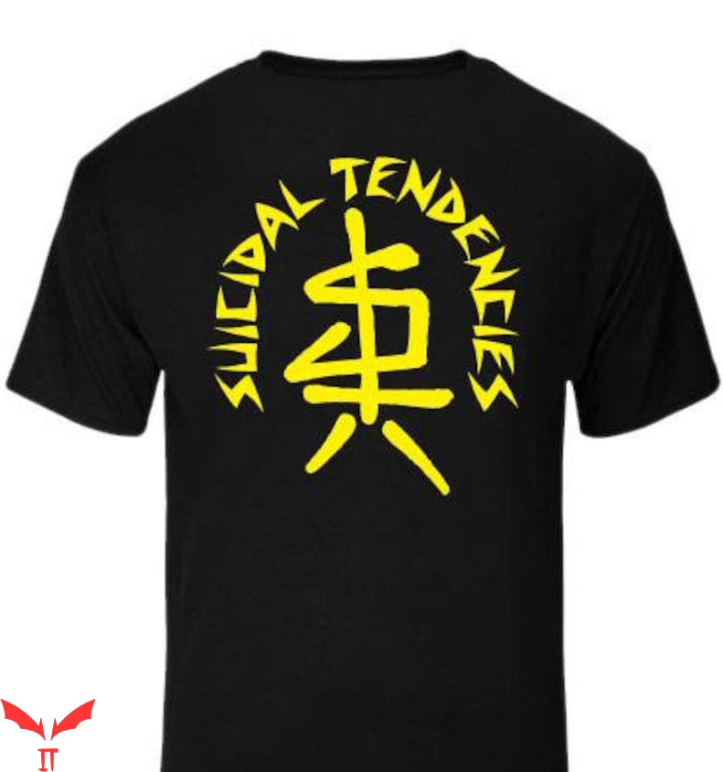 Suicidal Tendencies T-Shirt ST Spray Logo T-Shirt Music Suicidal Tendencies T-Shirt ST Spray Logo T-Shirt Music