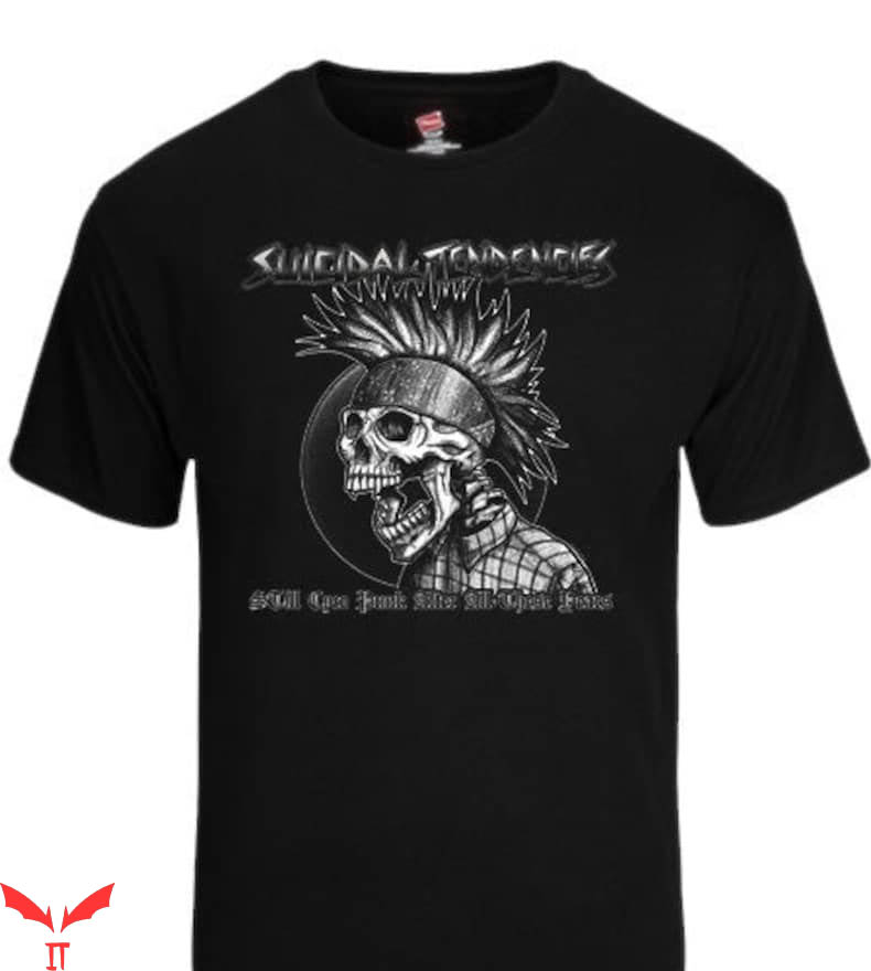 Suicidal Tendencies T-Shirt The Skull Stream T-Shirt Music Suicidal Tendencies T-Shirt The Skull Stream T-Shirt Music