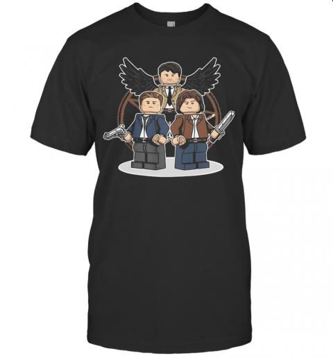 Supernatural Dean And Sam Lego T-Shirt Supernatural Dean And Sam Lego T-Shirt