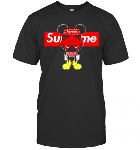 Supreme Storm Trooper Mickey T-Shirt Supreme Storm Trooper Mickey T-Shirt