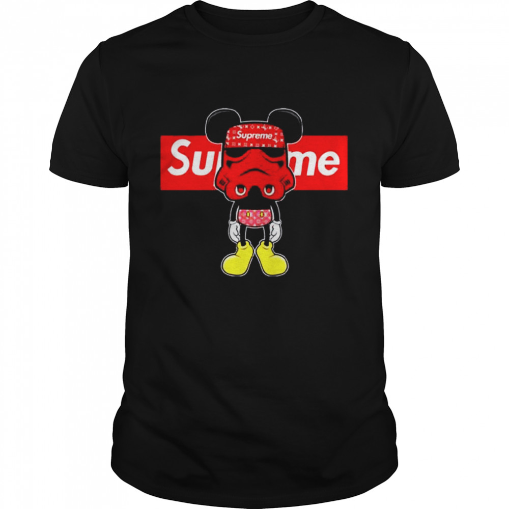 Supreme Storm Trooper Mickey shirt Supreme Storm Trooper Mickey shirt