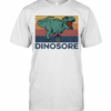 T Rex Dinosore Vintage Retro T-Shirt
