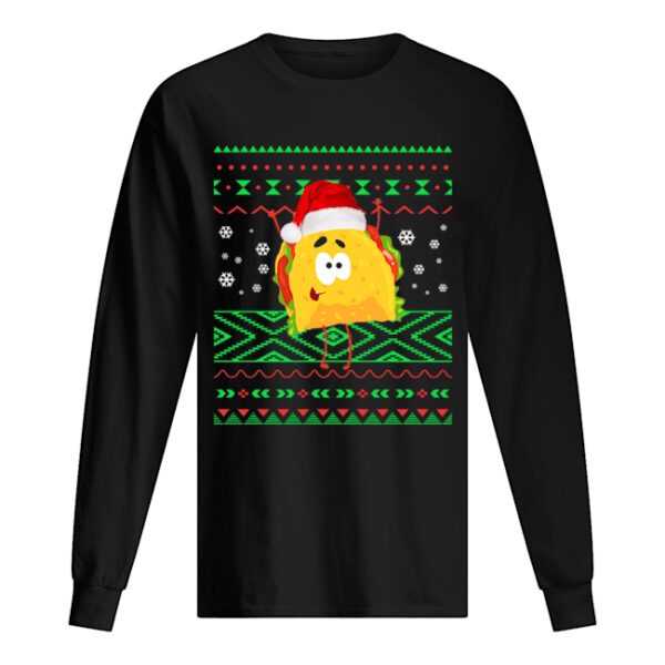 TACO Santa Hat Ugly Christmas gift for men women T-Shirt