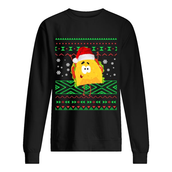 TACO Santa Hat Ugly Christmas gift for men women T-Shirt