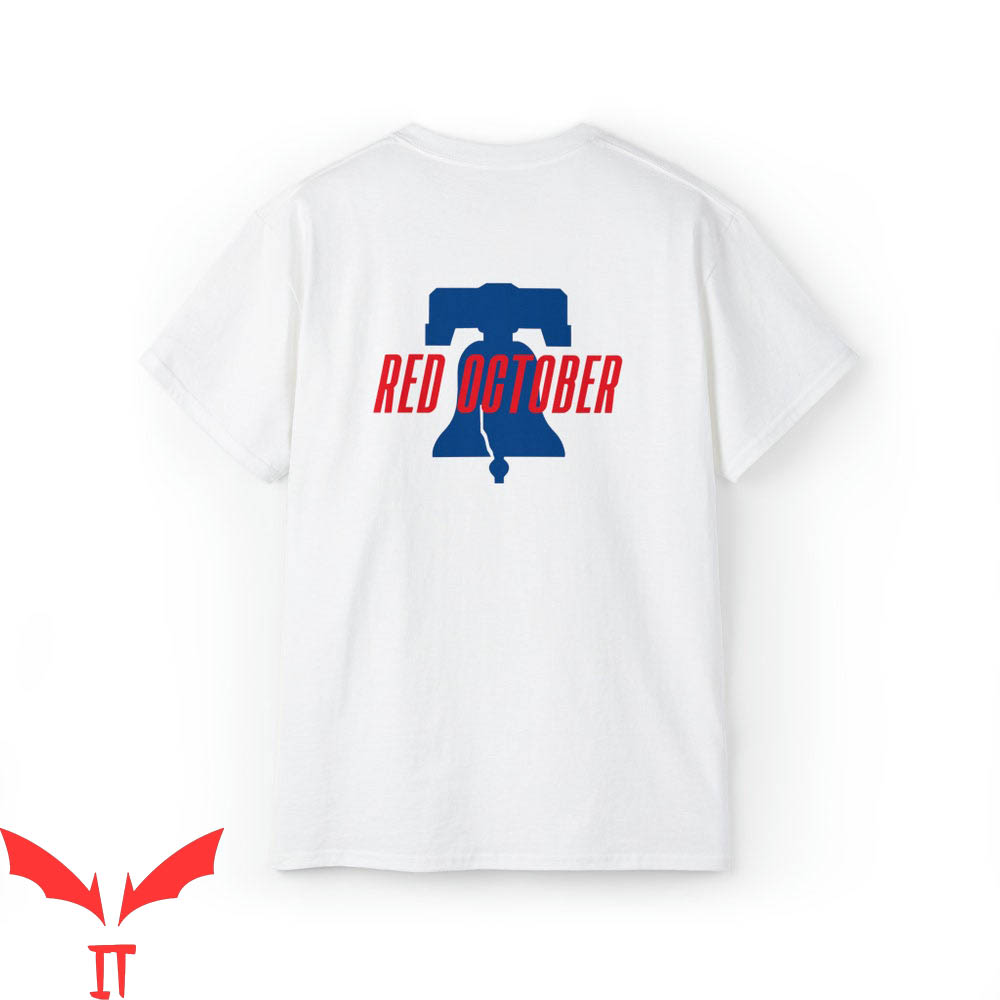 Take October T-Shirt Phillies Red October Vintage Take October T-Shirt Phillies Red October Vintage