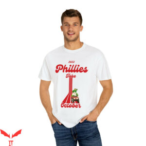 Take October T-Shirt Red October 2023 Philadelphia