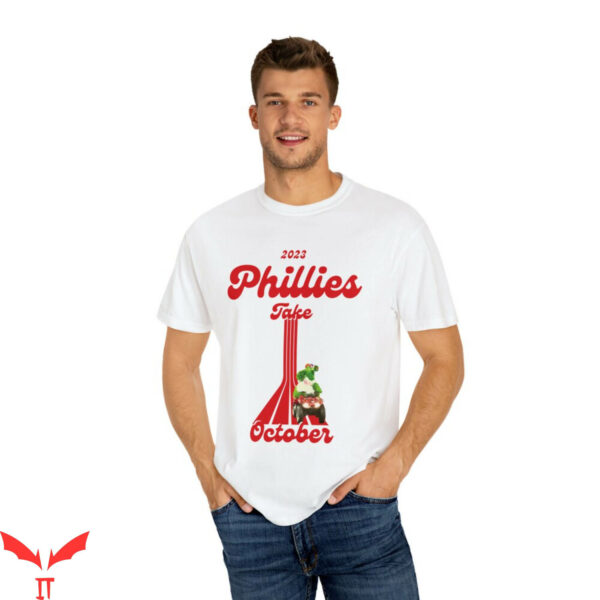 Take October T-Shirt Red October 2023 Philadelphia