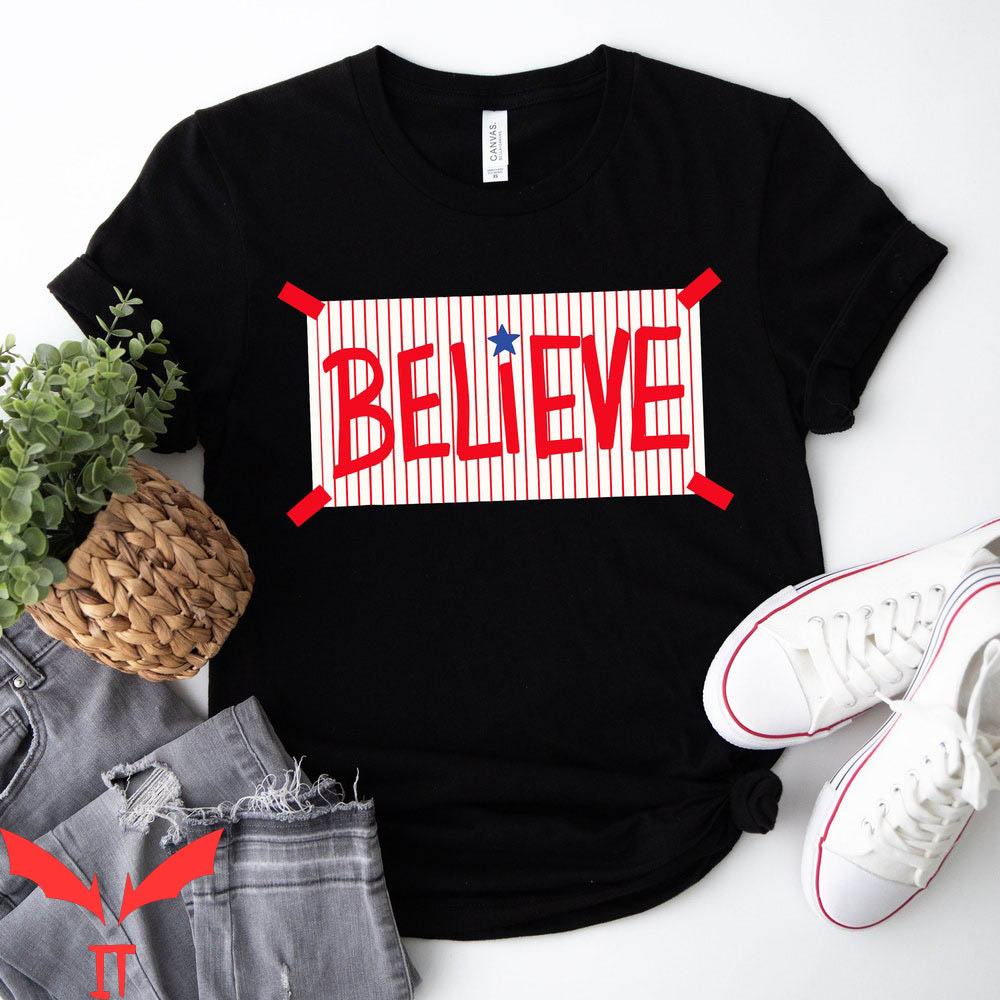 Take October T-Shirt Red Philadelphia Believe Postseason Take October T-Shirt Red Philadelphia Believe Postseason