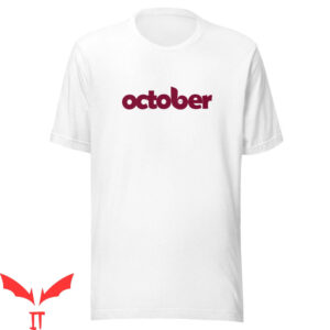 Take October T-Shirt Retro Red October Philadelphia Team