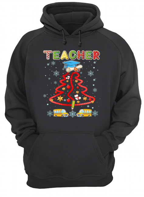 Teacher Christmas Tree Merry Xmas Gift T-Shirt Teacher Christmas Tree Merry Xmas Gift T-Shirt