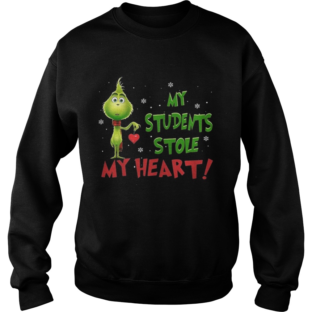 Teacher Grinch my students stole my heart shirt Teacher Grinch my students stole my heart shirt