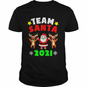 Team Santa 2021 Christmas Pajamas Family Santa Sweater Shirt