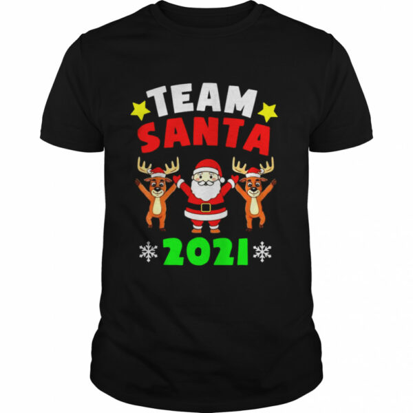 Team Santa 2021 Christmas Pajamas Family Santa Sweater Shirt
