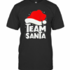 Team Santa Christmas Family Group Matching Santa Hat T-Shirt
