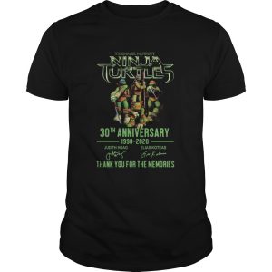 Teenage Mutant Ninja Turtles 30th Anniversary 19902020 Signature shirt