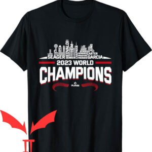 Texas Rangers World Series T-shirt 2023 World Champions