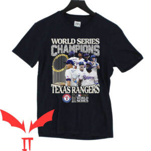 Texas Rangers World Series T-shirt 2023 World Series Champions Texas Rangers