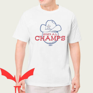 Texas Rangers World Series T-shirt AL Champs Went & Took It
