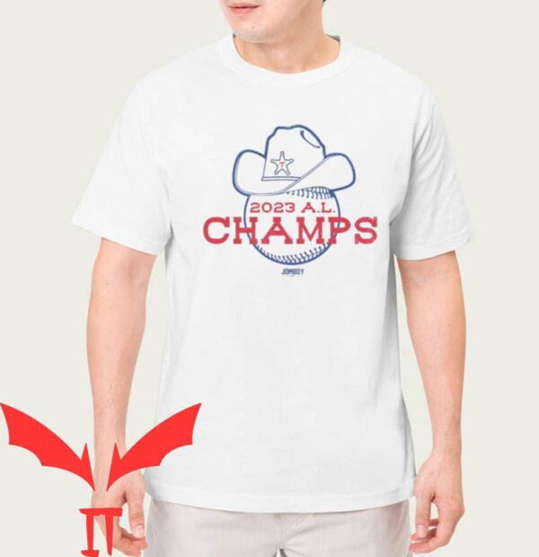 Texas Rangers World Series T-shirt AL Champs Went & Took It