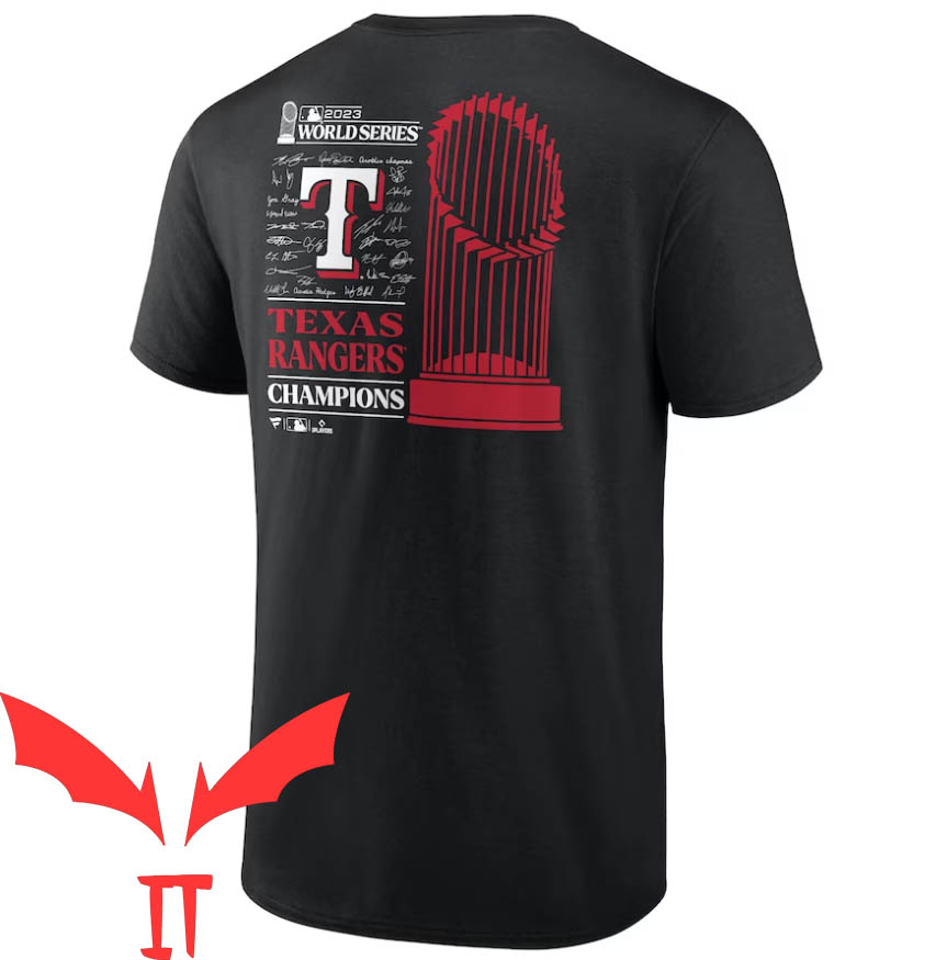 Texas Rangers World Series T-shirt Fanatics Branded 2023 Texas Rangers World Series T-shirt Fanatics Branded 2023