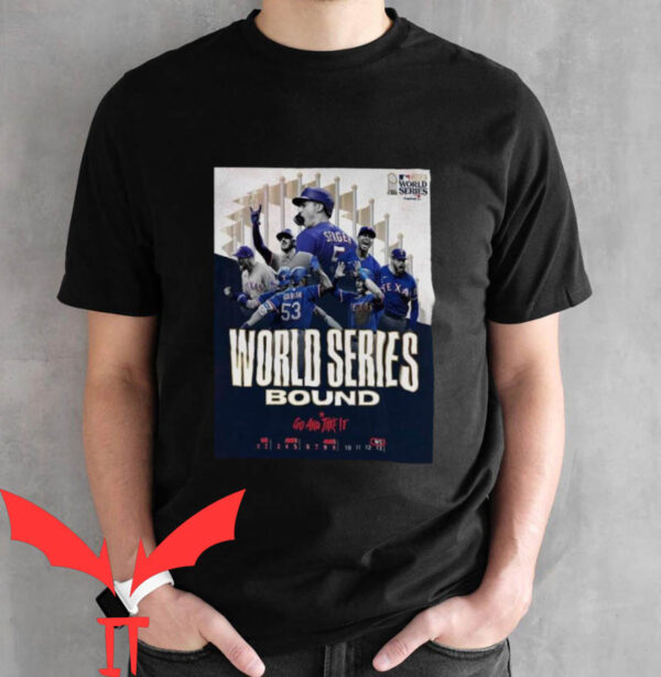 Texas Rangers World Series T-shirt Hello World Series