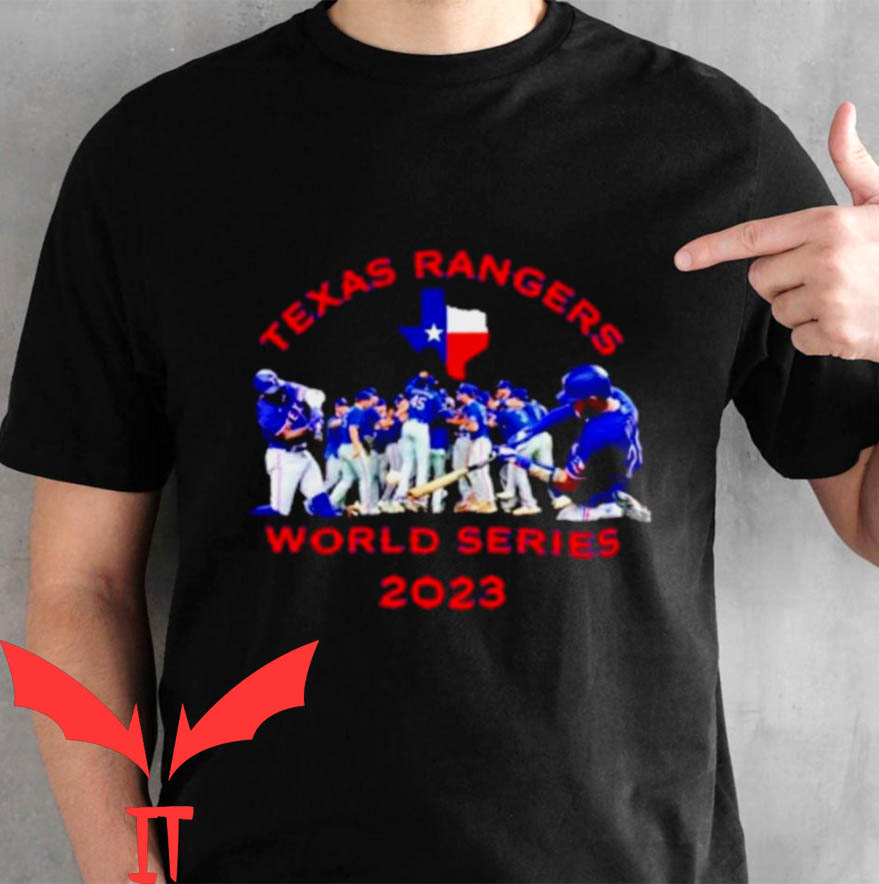 Texas Rangers World Series T-shirt MLB Baseball T-shirt Texas Rangers World Series T-shirt MLB Baseball T-shirt