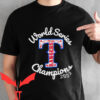 Texas Rangers World Series T-shirt T Straight