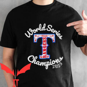 Texas Rangers World Series T-shirt T Straight