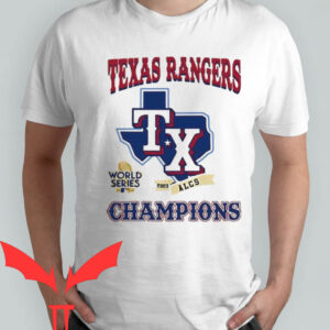 Texas Rangers World Series T-shirt TX World Series Champions