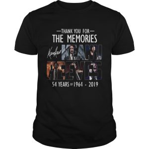 Thank For The Memories 54 Years K-Reeves Shirt