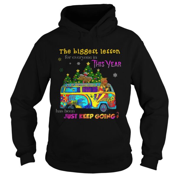 The Biggest Lesson For Everyone In This Year Has Been Just Keep Going shirt