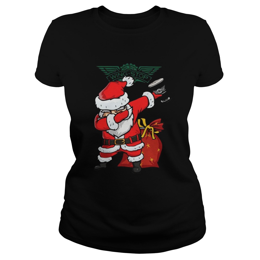 The Dabbing Santa Claus Wing Stop shirt The Dabbing Santa Claus Wing Stop shirt