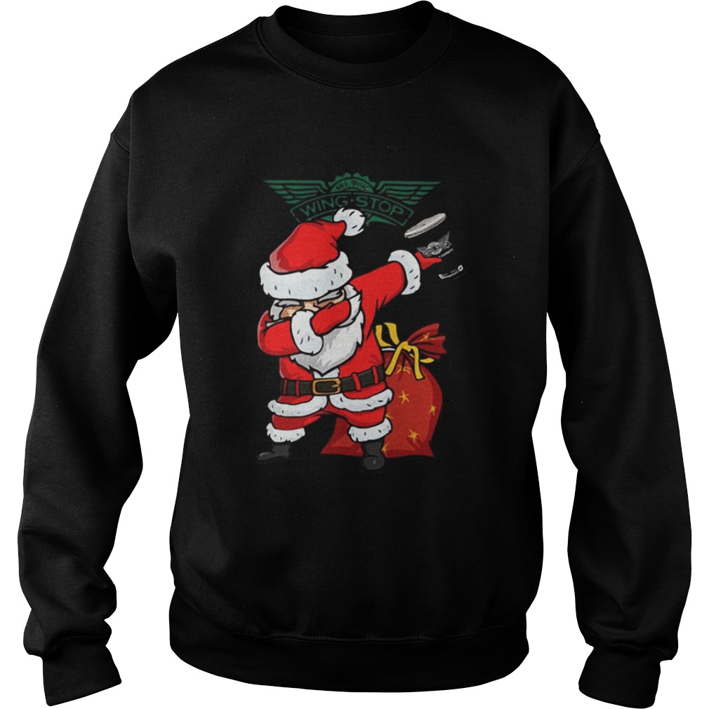 The Dabbing Santa Claus Wing Stop shirt The Dabbing Santa Claus Wing Stop shirt
