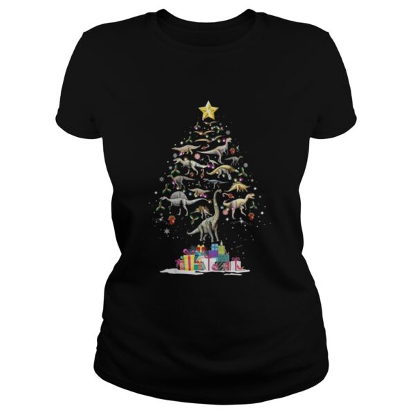 The Dinosaur Christmas Tree Shirt