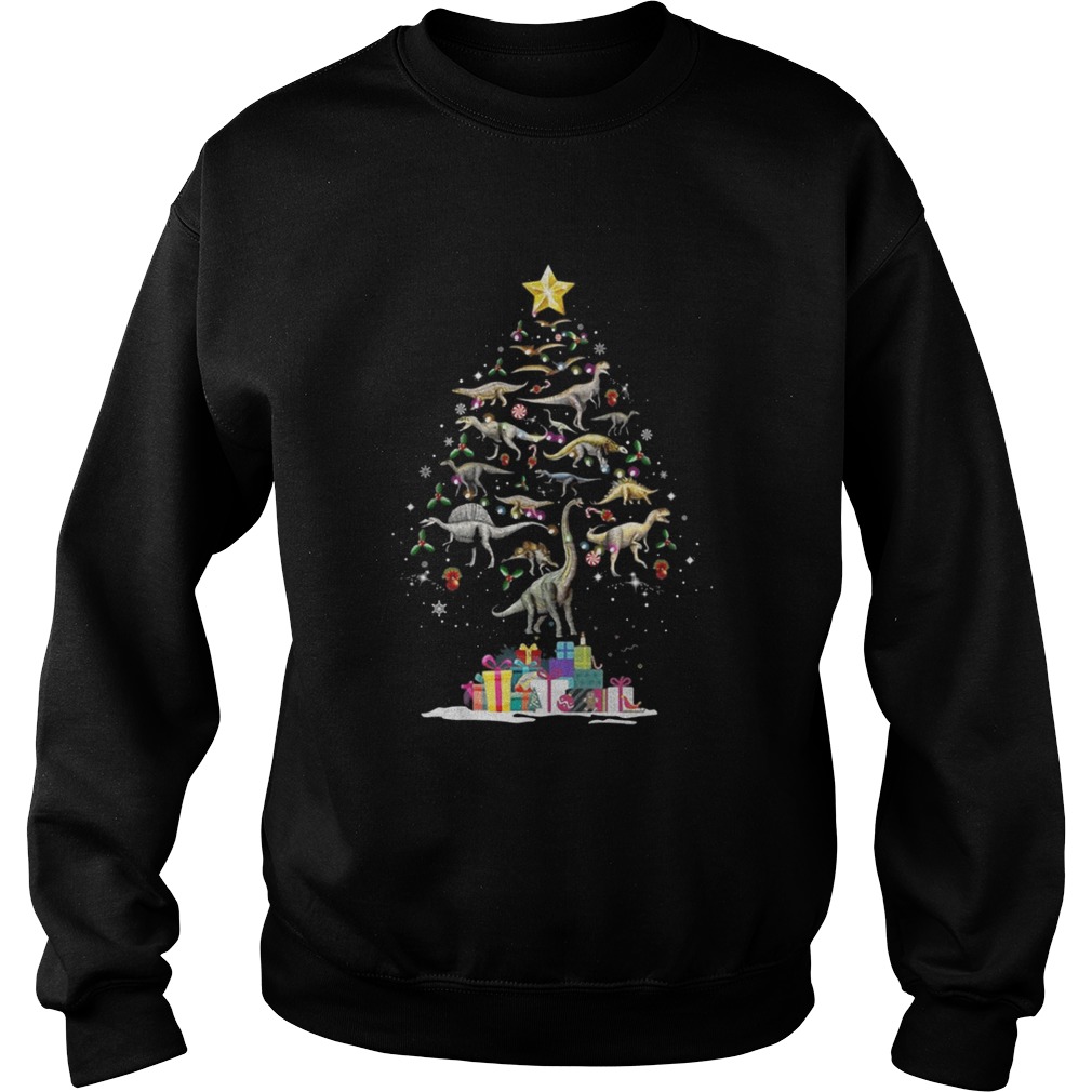 The Dinosaur Christmas Tree Shirt The Dinosaur Christmas Tree Shirt