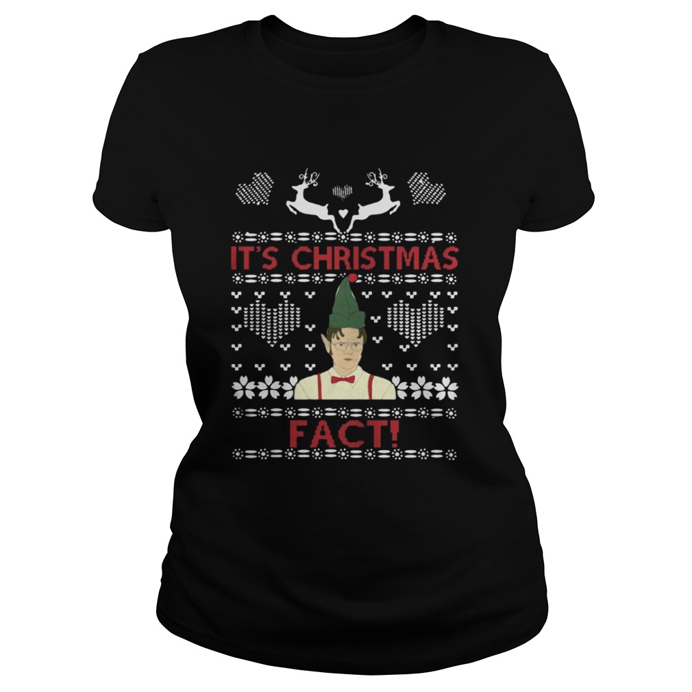 The Dwight Schrute Its Christmas Fact shirt The Dwight Schrute Its Christmas Fact shirt