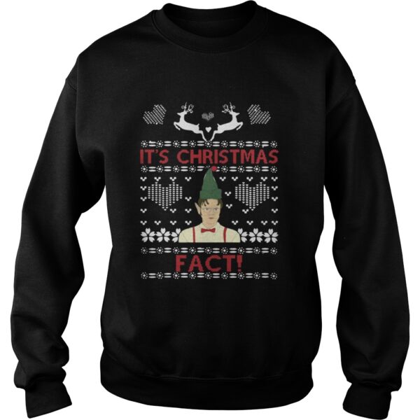 The Dwight Schrute Its Christmas Fact shirt