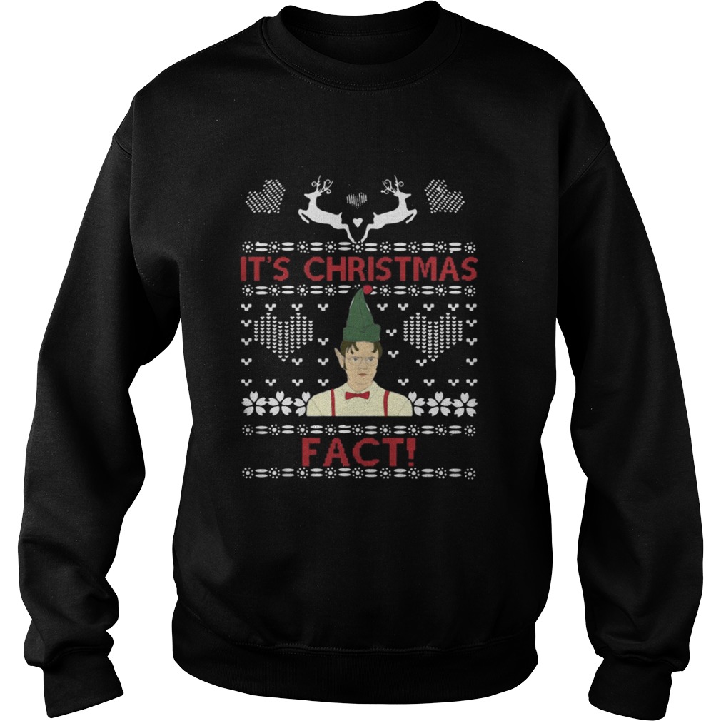 The Dwight Schrute Its Christmas Fact shirt The Dwight Schrute Its Christmas Fact shirt