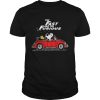 The Fast And The Furious Hobbs And Shaw Parody Snoopy And Woodstock Driving Red Car Shirts