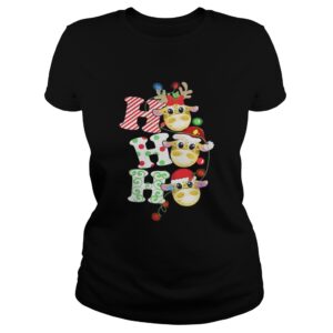 The Giraffe Christmas ho ho ho shirt