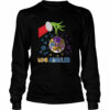 The Grinch Hand Holding Ornament Los Angeles Lakers And Los Angeles Dodgers Christmas shirt