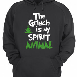 The Grinch Is My Spirit Animal Funny Grinch Stole Christmas shirt 3