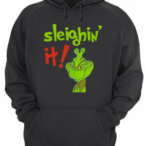 The Grinch Sleighin It Funny How The Grinch Stole Christmas shirt 3